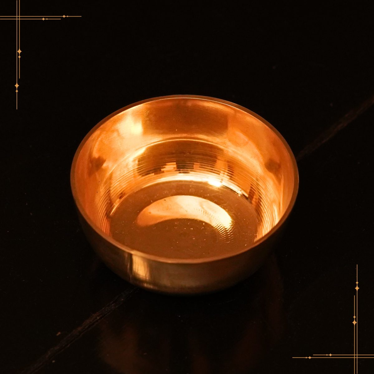 Brass Deep Bowl Plain